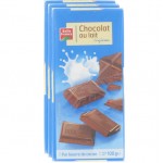 Tablette Chocolat au Lait 3X100gr